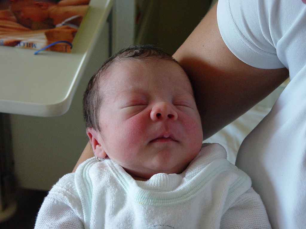 Moritz noch ganz klein